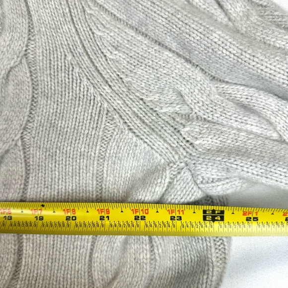 Quince Baby Cashmere Cable Cardigan Pearled Ivory Luxury Minimalist Neutral - Picture 9 of 10